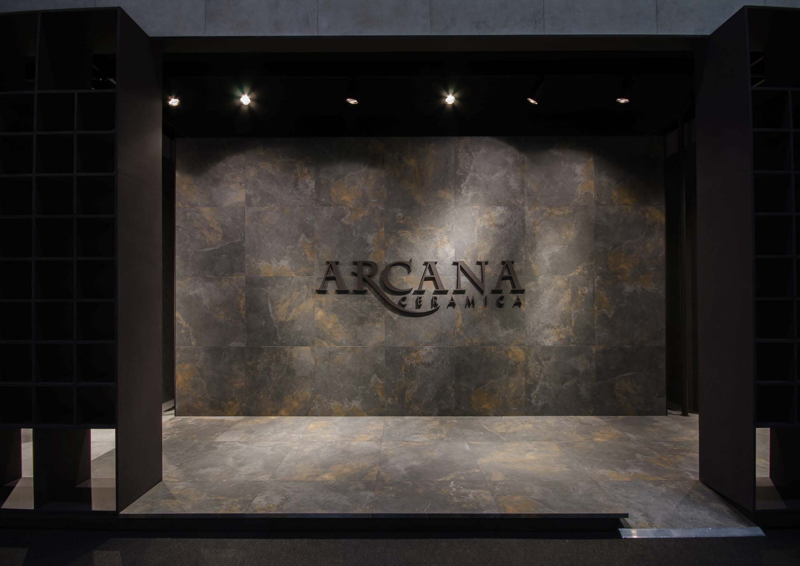 стенд фабрики ARCANA на выставке Cevisama